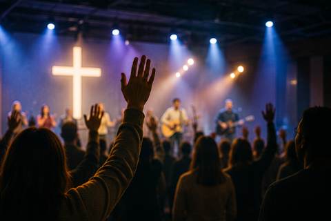 Igreja promove noite especial de louvor e adoração